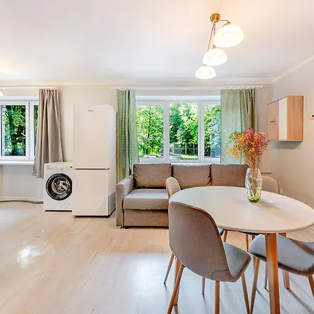 Apartament Near Kauno Klinikos & Stadium Free Parking & Self Check In Kowno